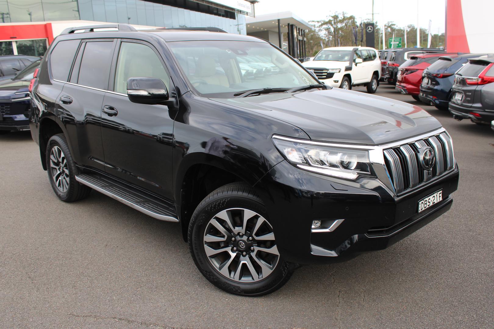 2023 Toyota Landcruiser Prado VX in Black