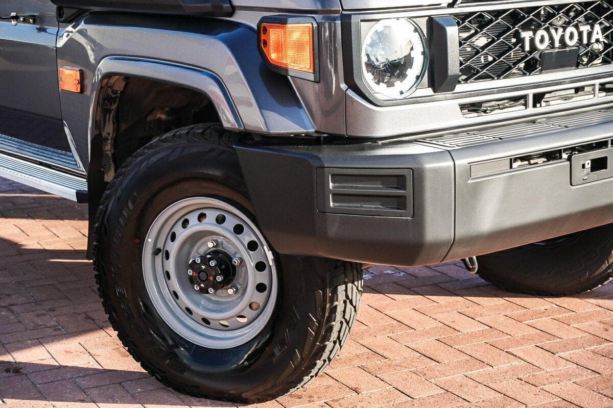 2025 Toyota Landcruiser WorkMate in Silver