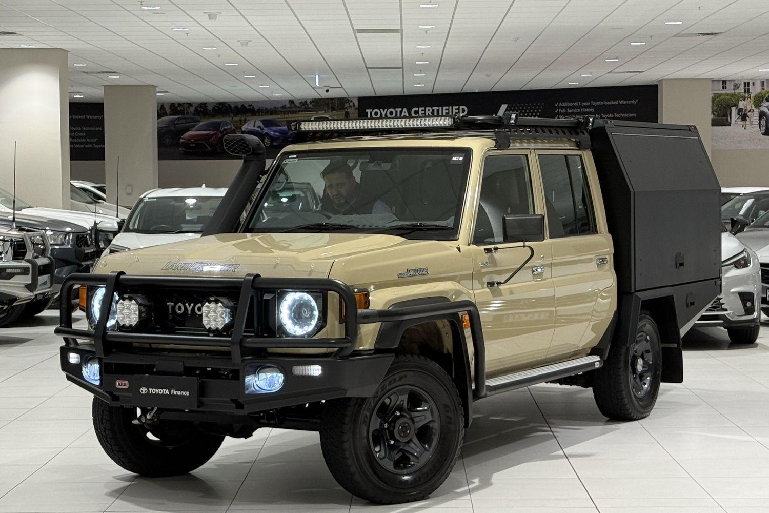 2024 Toyota Landcruiser GXL in Beige