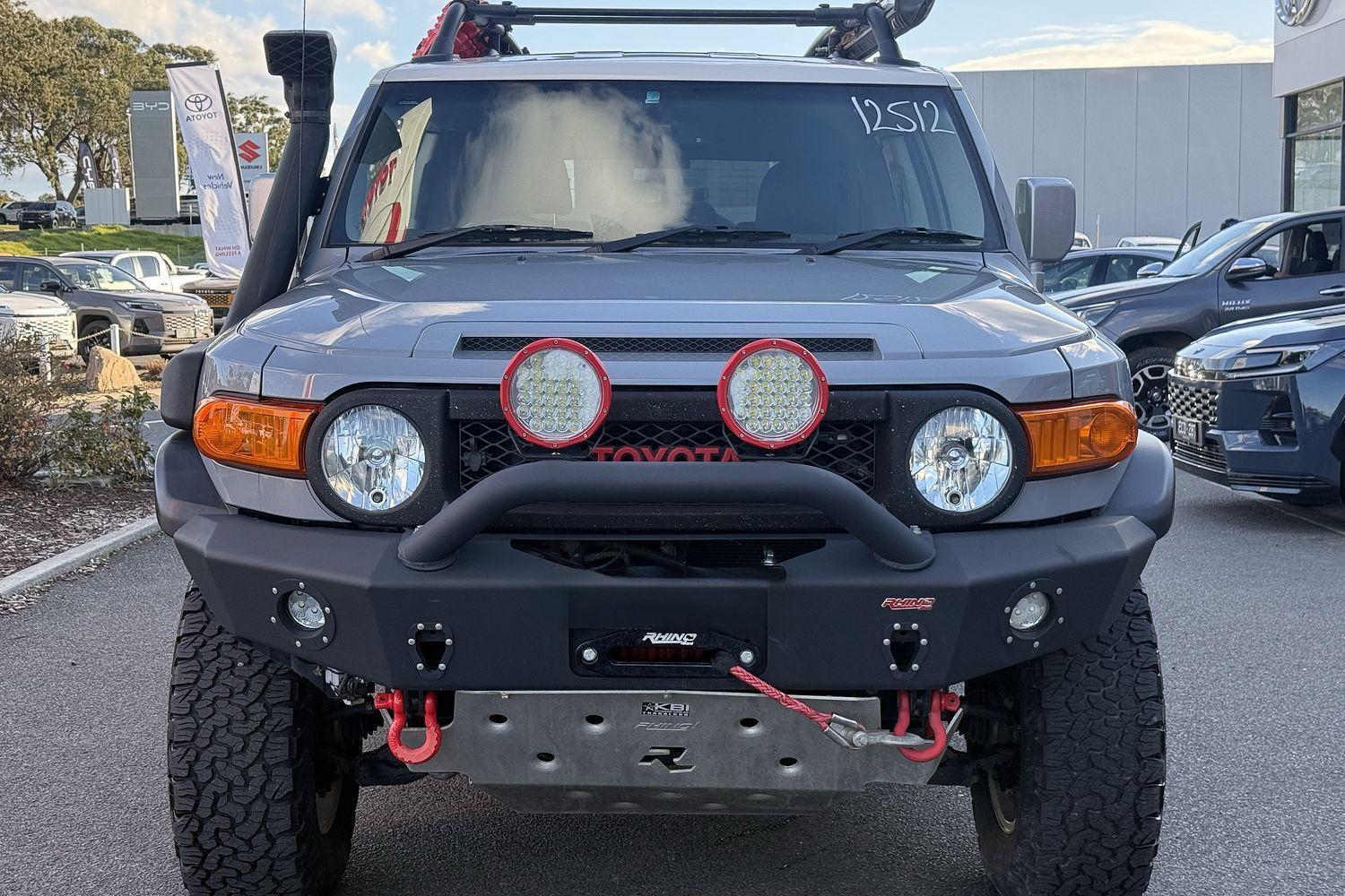 2012 Toyota FJ Cruiser FJ Cruiser in Two Tone Silver