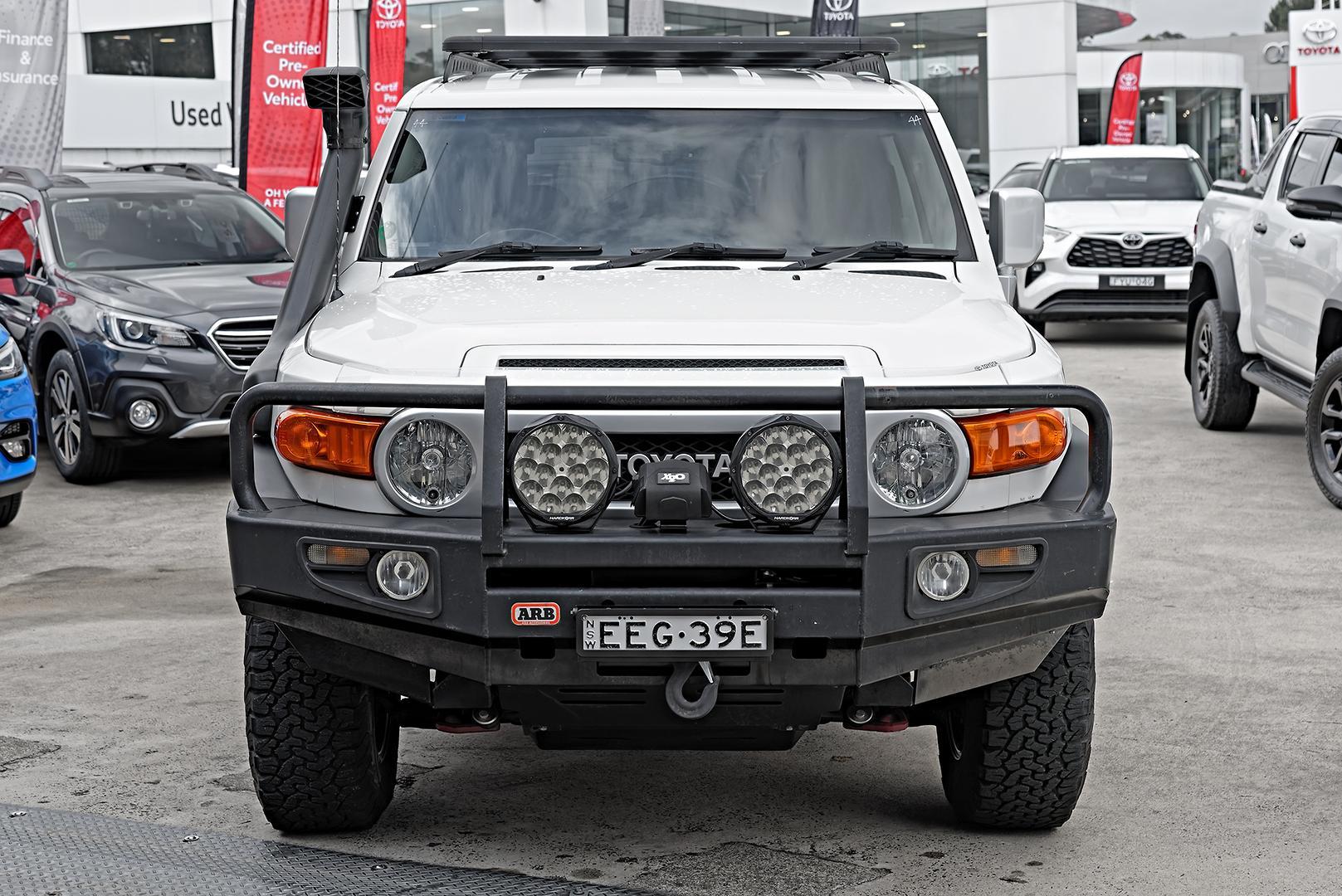 2011 Toyota FJ Cruiser FJ Cruiser in White