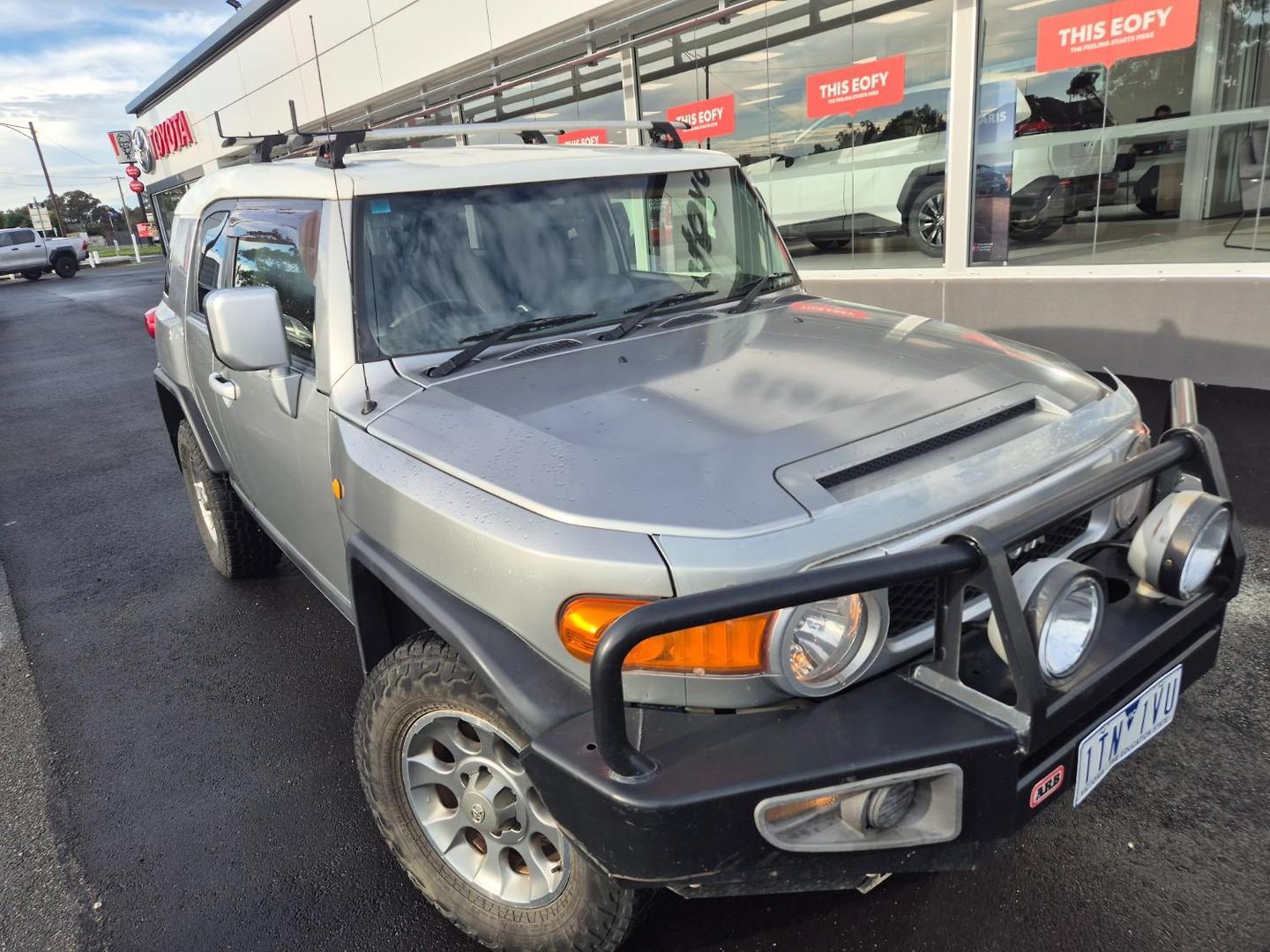 2012 Toyota FJ Cruiser FJ Cruiser in Two Tone Silver