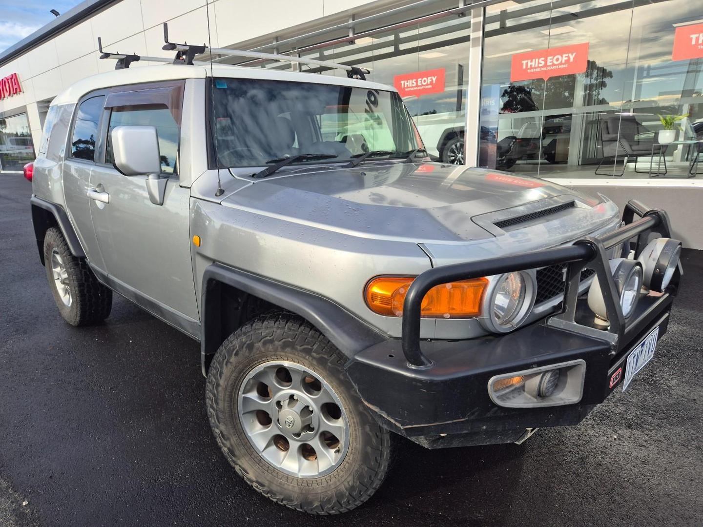 2012 Toyota FJ Cruiser FJ Cruiser in Two Tone Silver