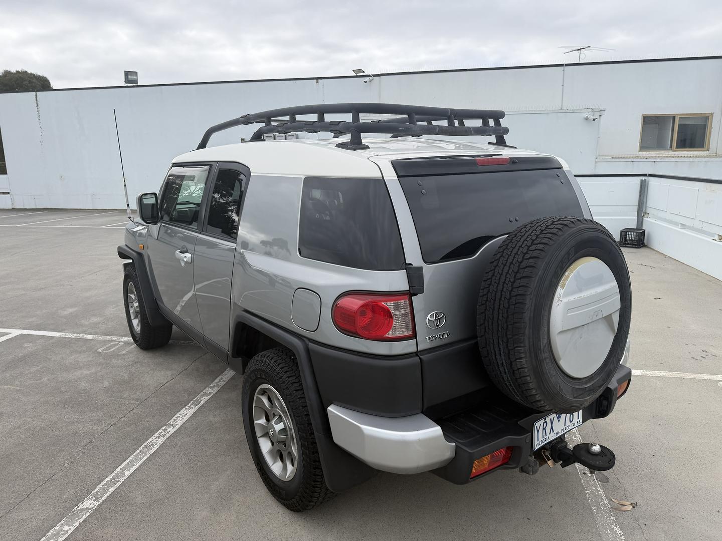 2011 Toyota FJ Cruiser FJ Cruiser in Two Tone Silver