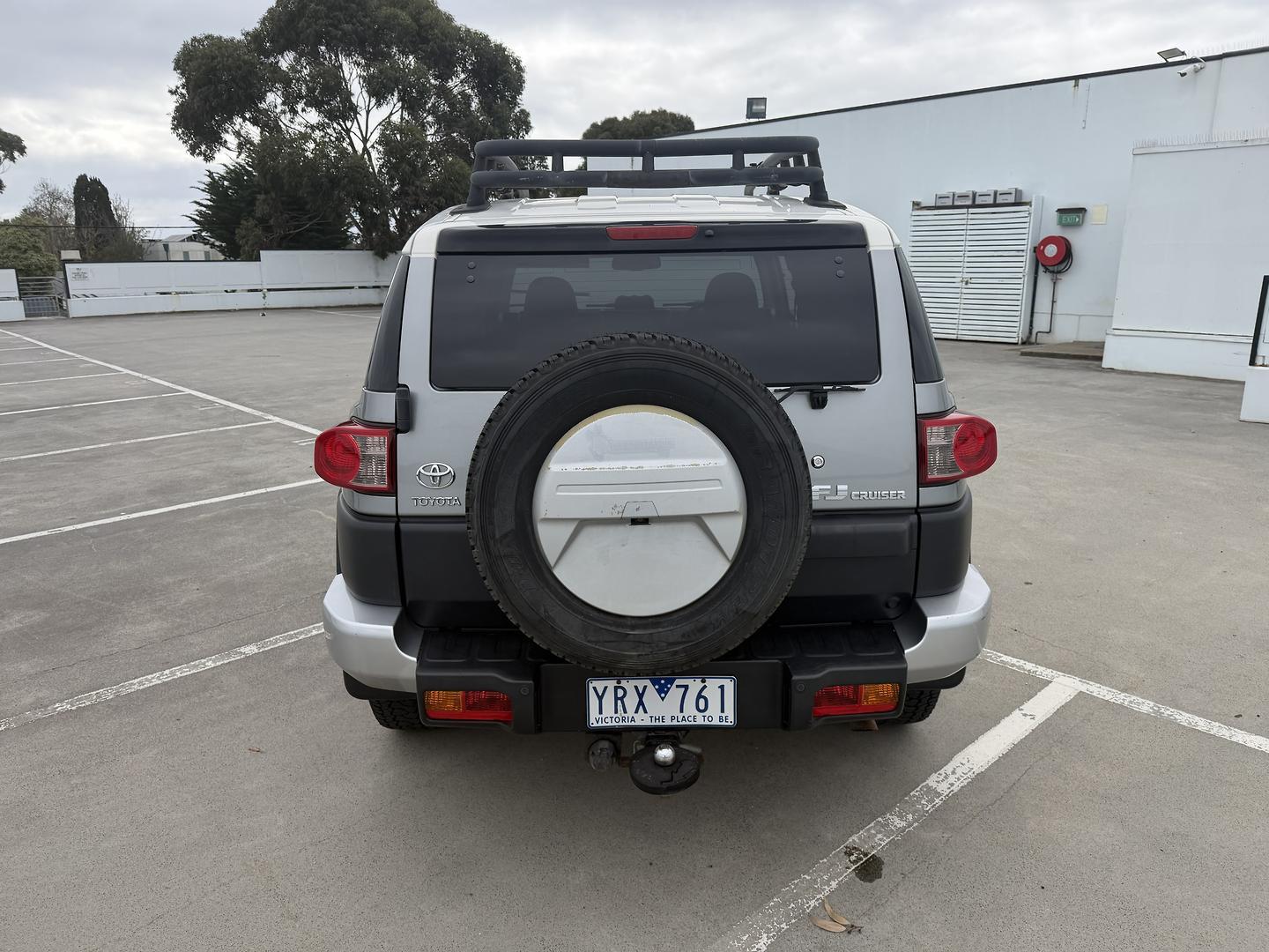2011 Toyota FJ Cruiser FJ Cruiser in Two Tone Silver