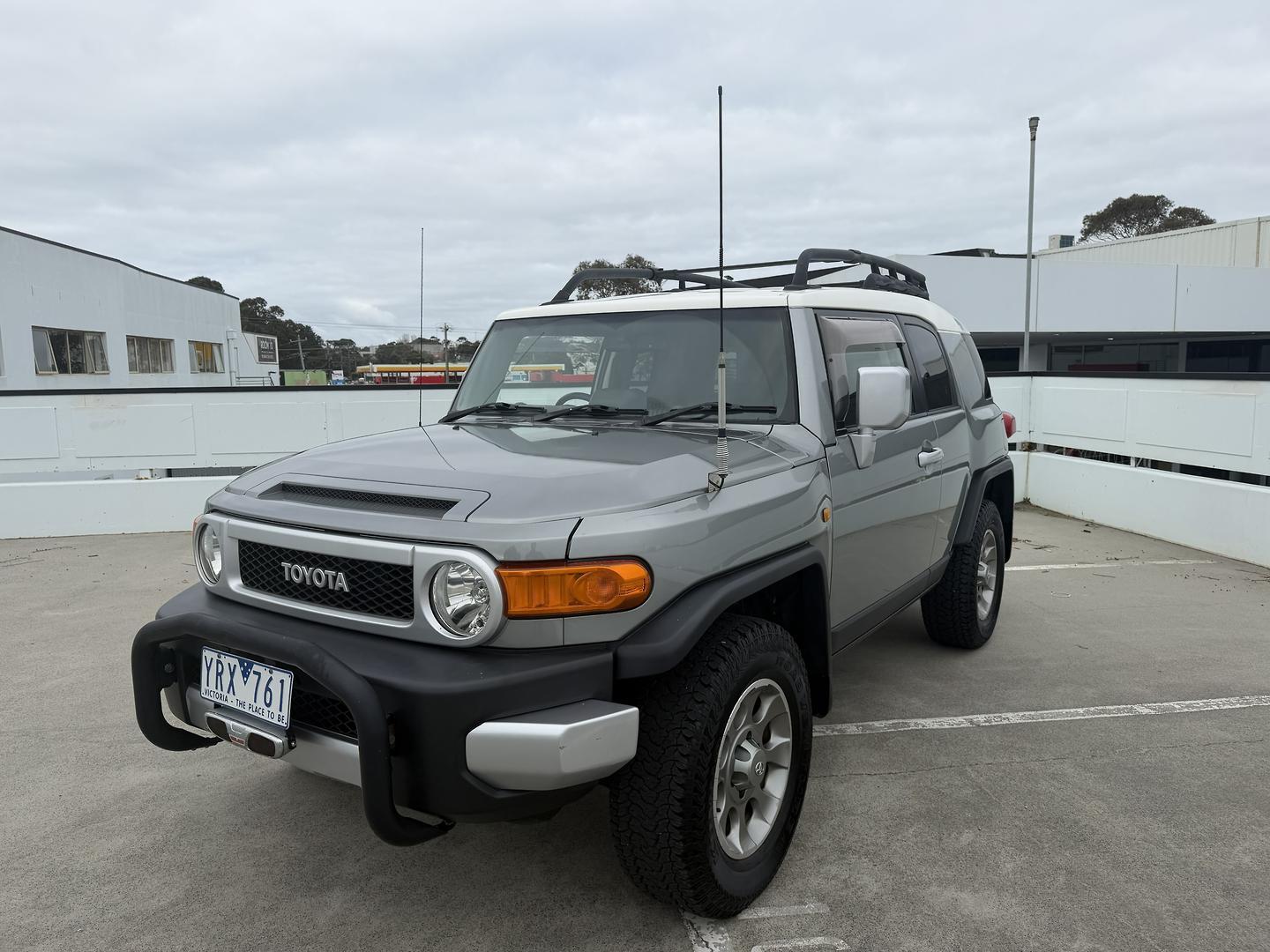 2011 Toyota FJ Cruiser FJ Cruiser in Two Tone Silver