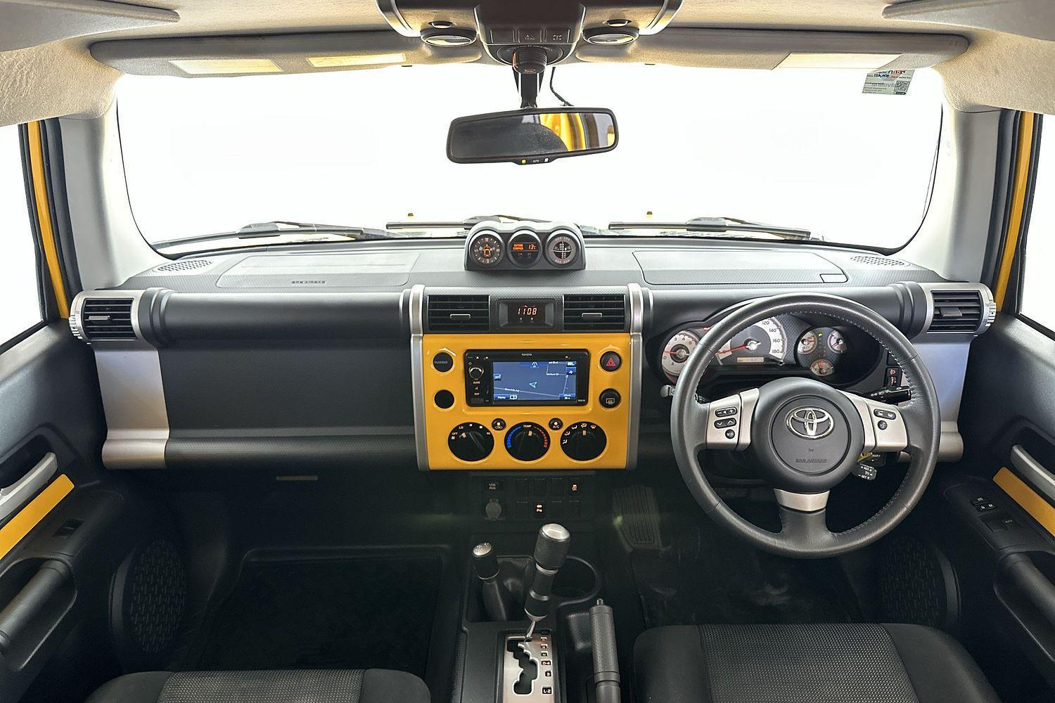 2014 Toyota FJ Cruiser FJ Cruiser in Two Tone Yellow