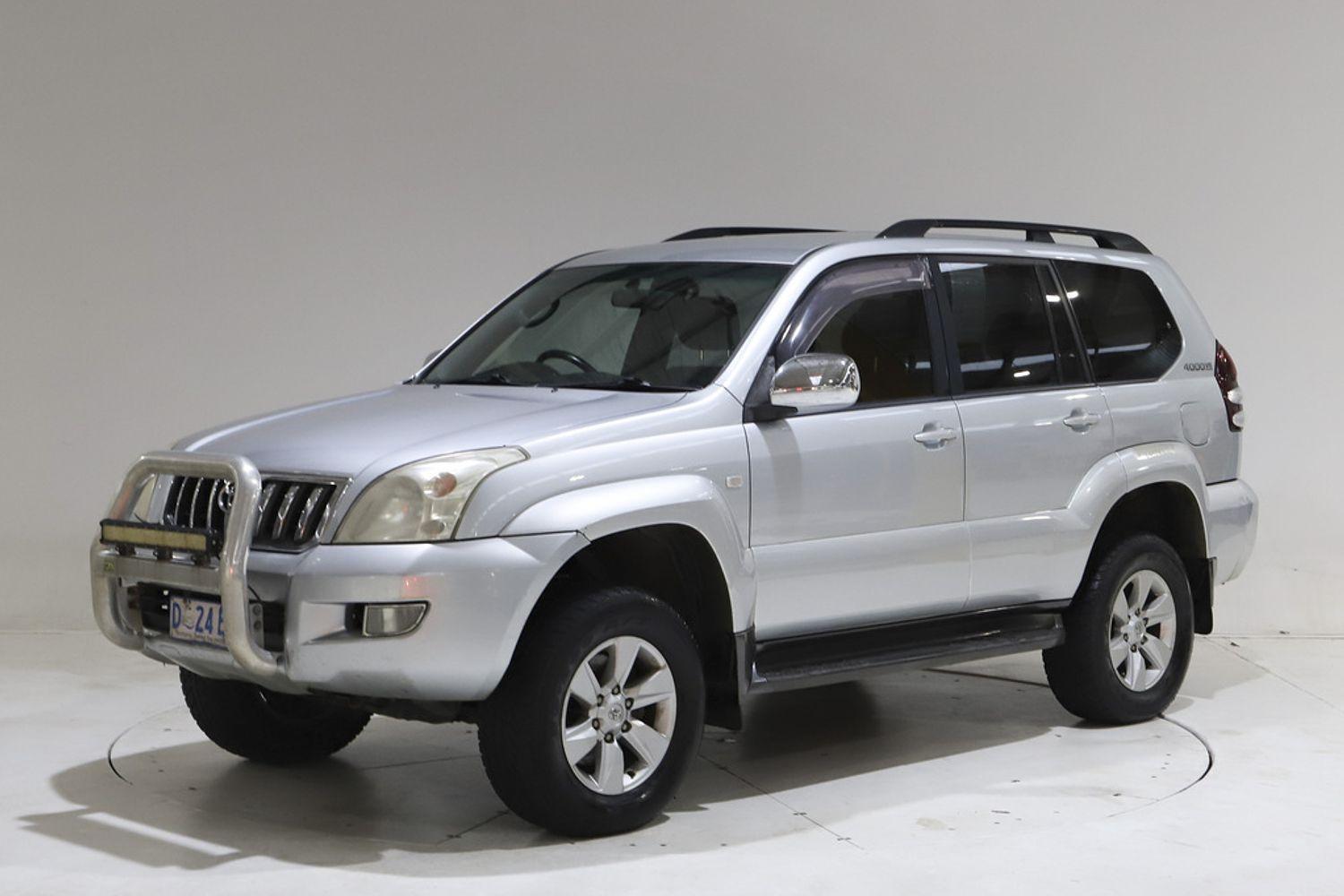 2007 Toyota Landcruiser Prado GXL in Silver