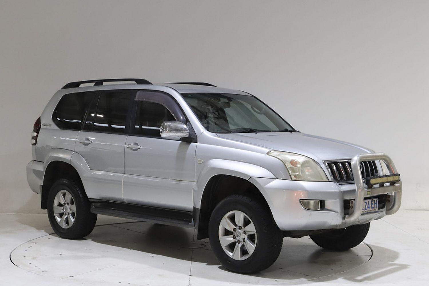 2007 Toyota Landcruiser Prado GXL in Silver