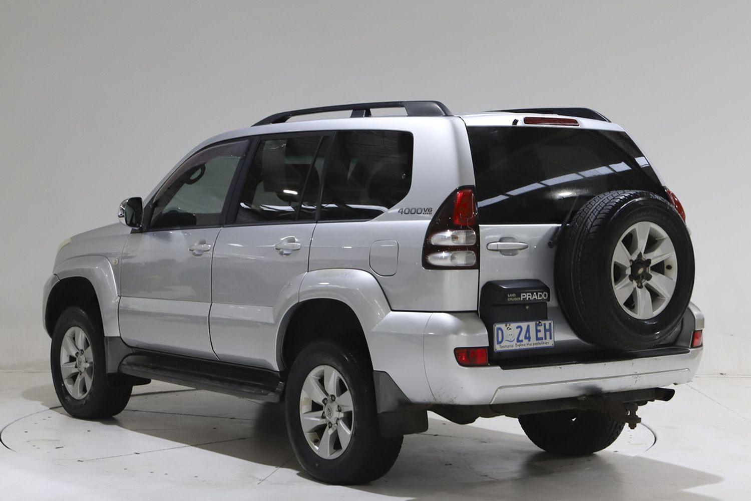 2007 Toyota Landcruiser Prado GXL in Silver