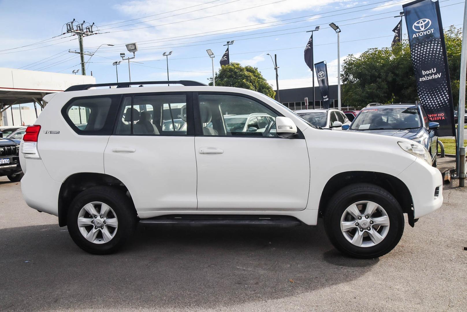 2010 Toyota Landcruiser Prado GXL in White