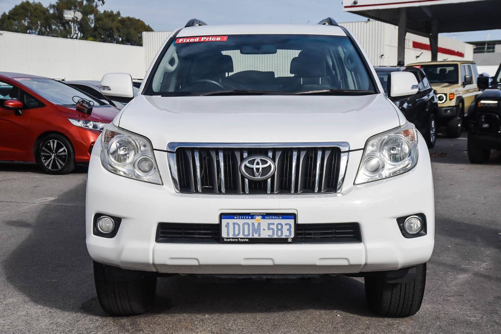 2010 Toyota Landcruiser Prado GXL in White