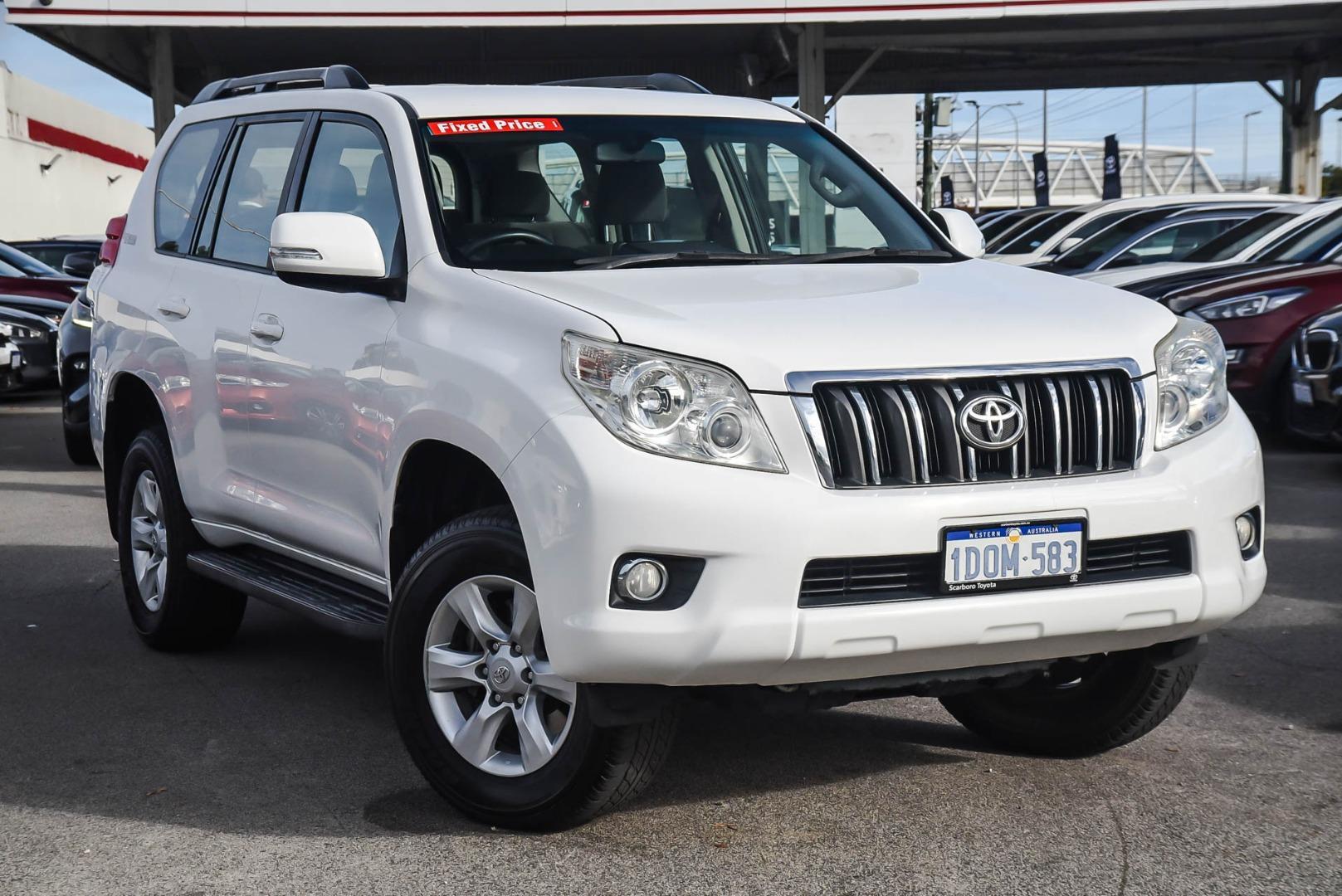 2010 Toyota Landcruiser Prado GXL in White