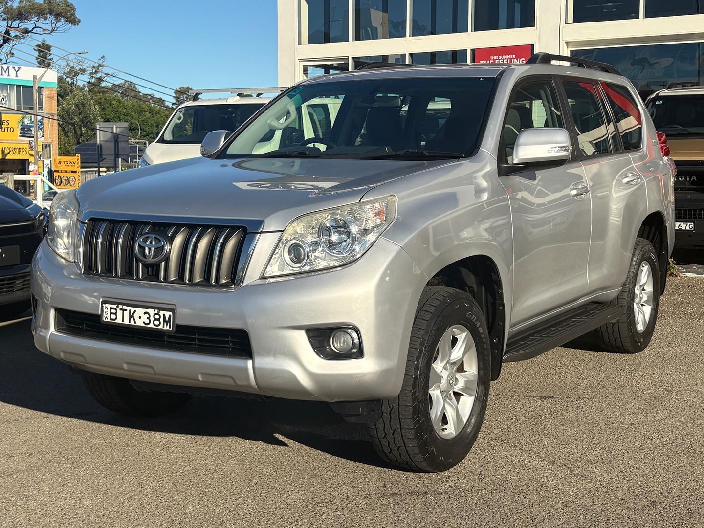 2010 Toyota Landcruiser Prado GXL in Silver