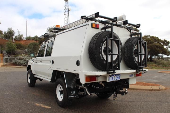 2019 Toyota Landcruiser WorkMate in White