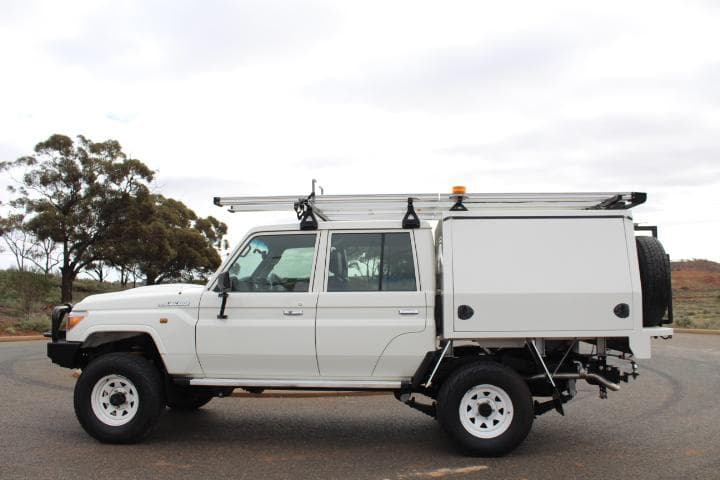 2019 Toyota Landcruiser WorkMate in White