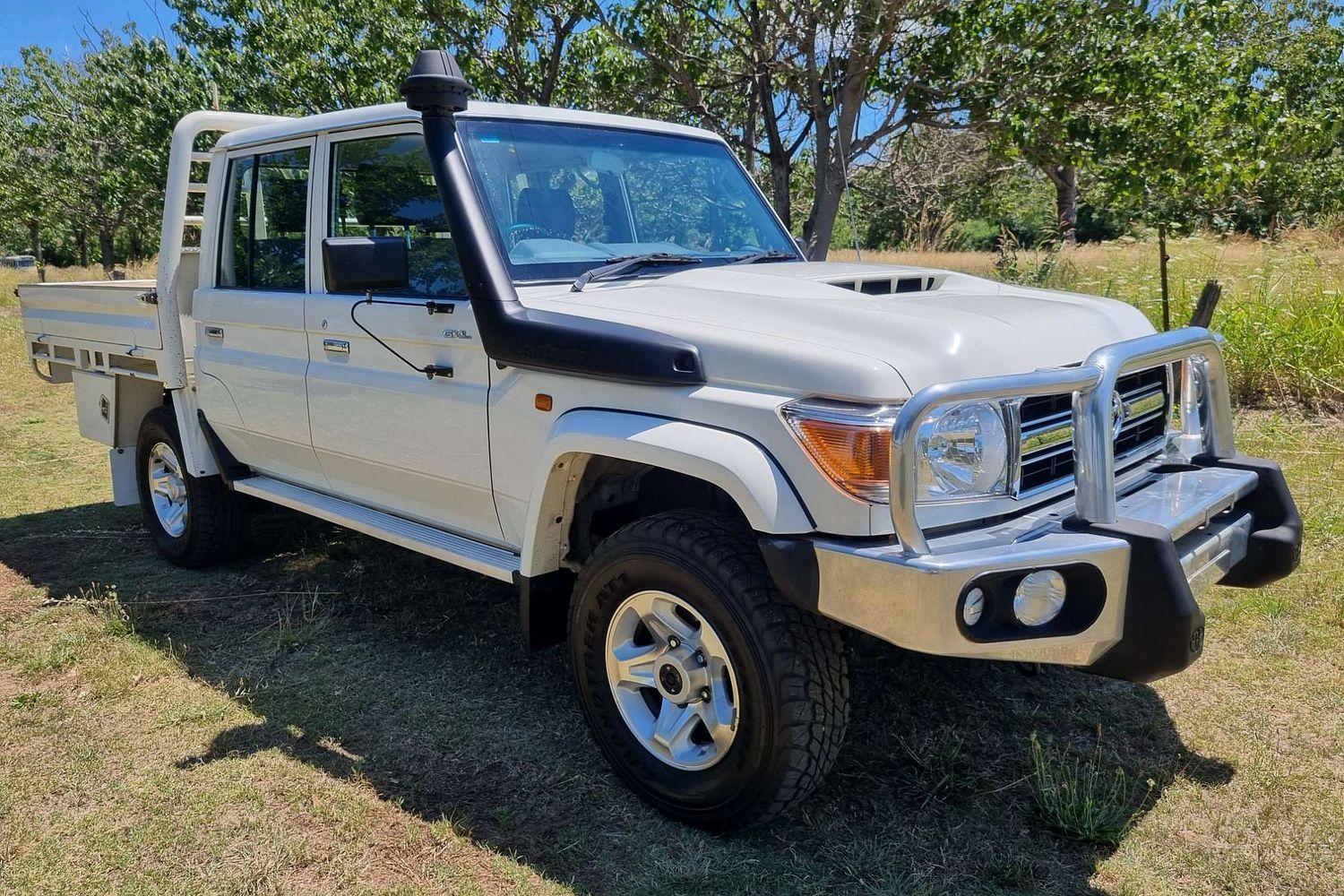 2020 Toyota Landcruiser 70 GXL in White