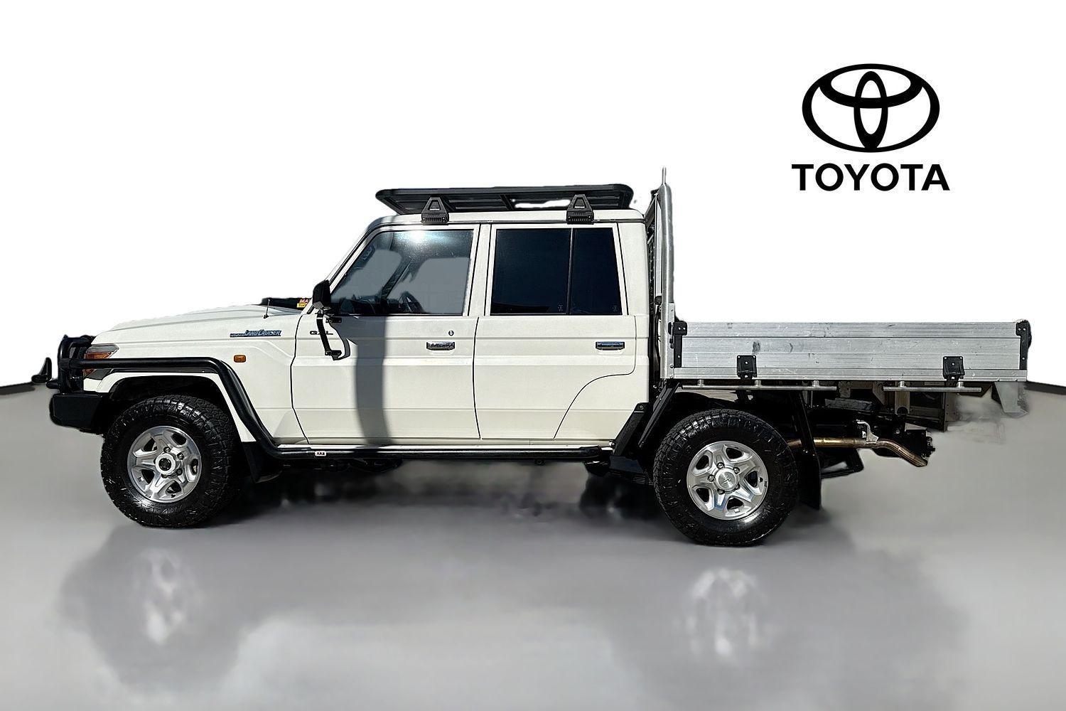 2018 Toyota Landcruiser GXL in White