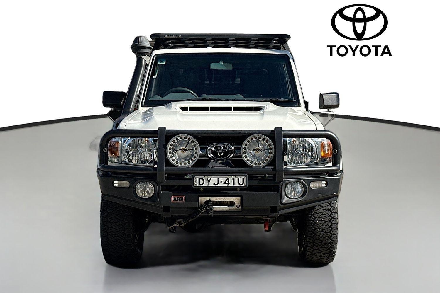 2018 Toyota Landcruiser GXL in White