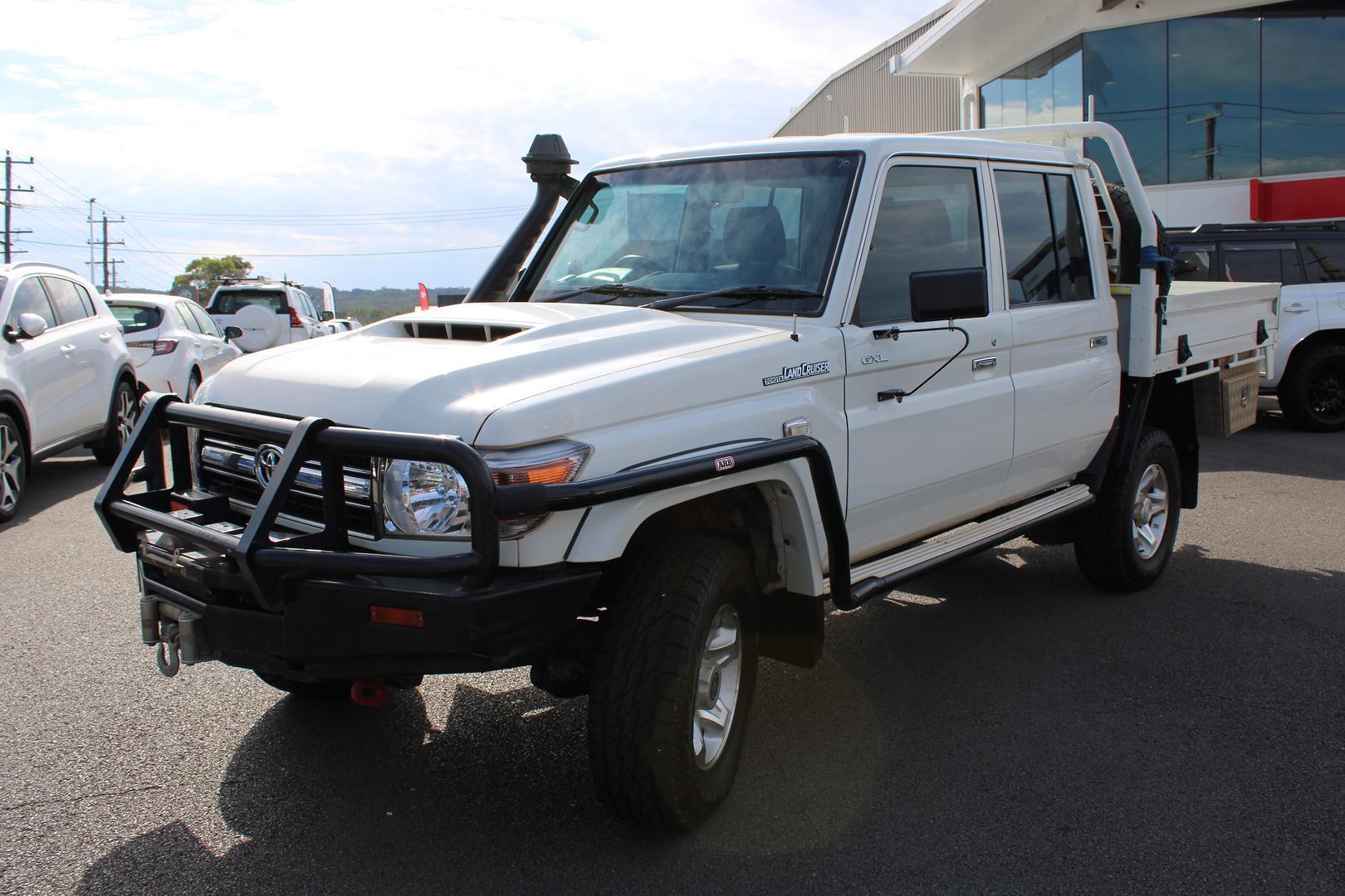 2021 Toyota Landcruiser GXL in White