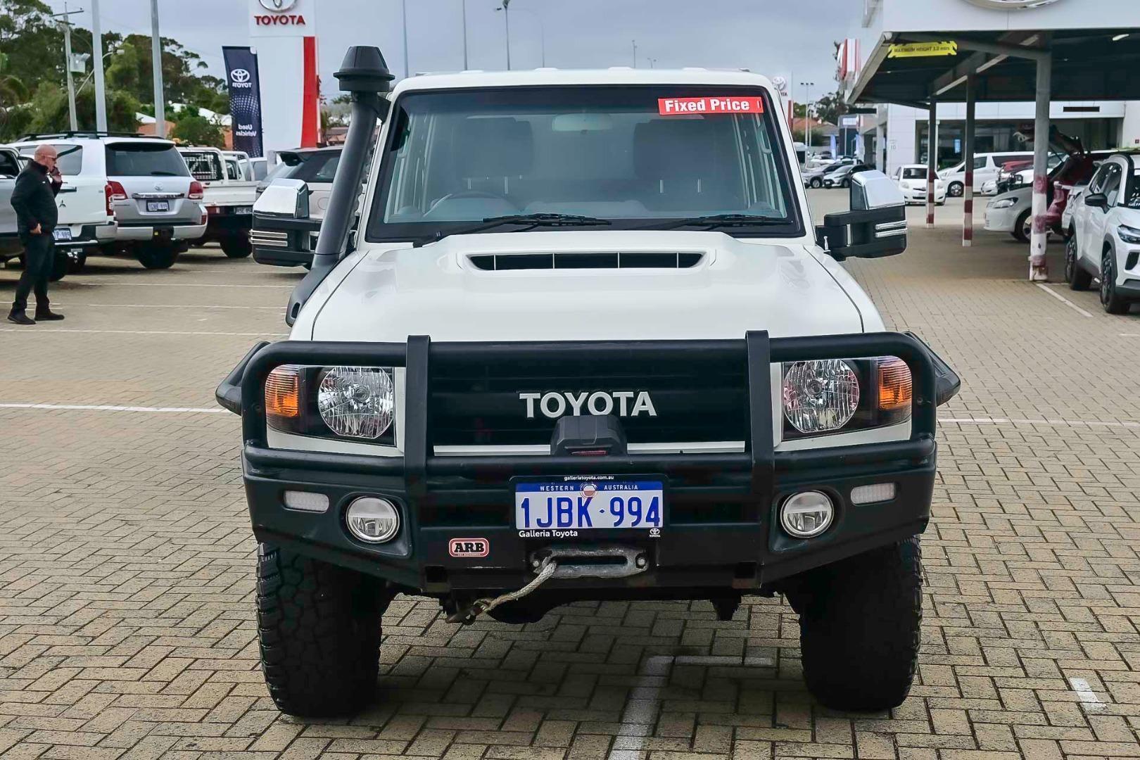 2021 Toyota Landcruiser GXL in White