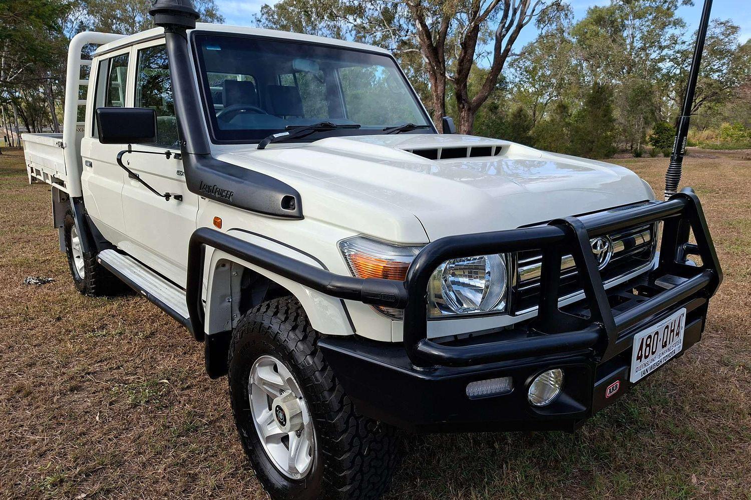 2022 Toyota Landcruiser GXL in White