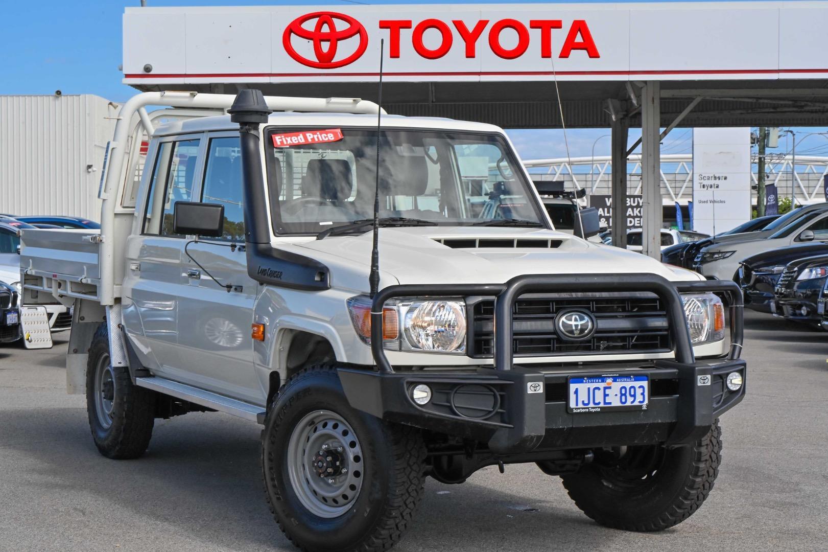 2023 Toyota Landcruiser WorkMate in White