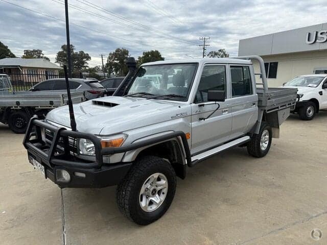 2023 Toyota Landcruiser GXL in Silver