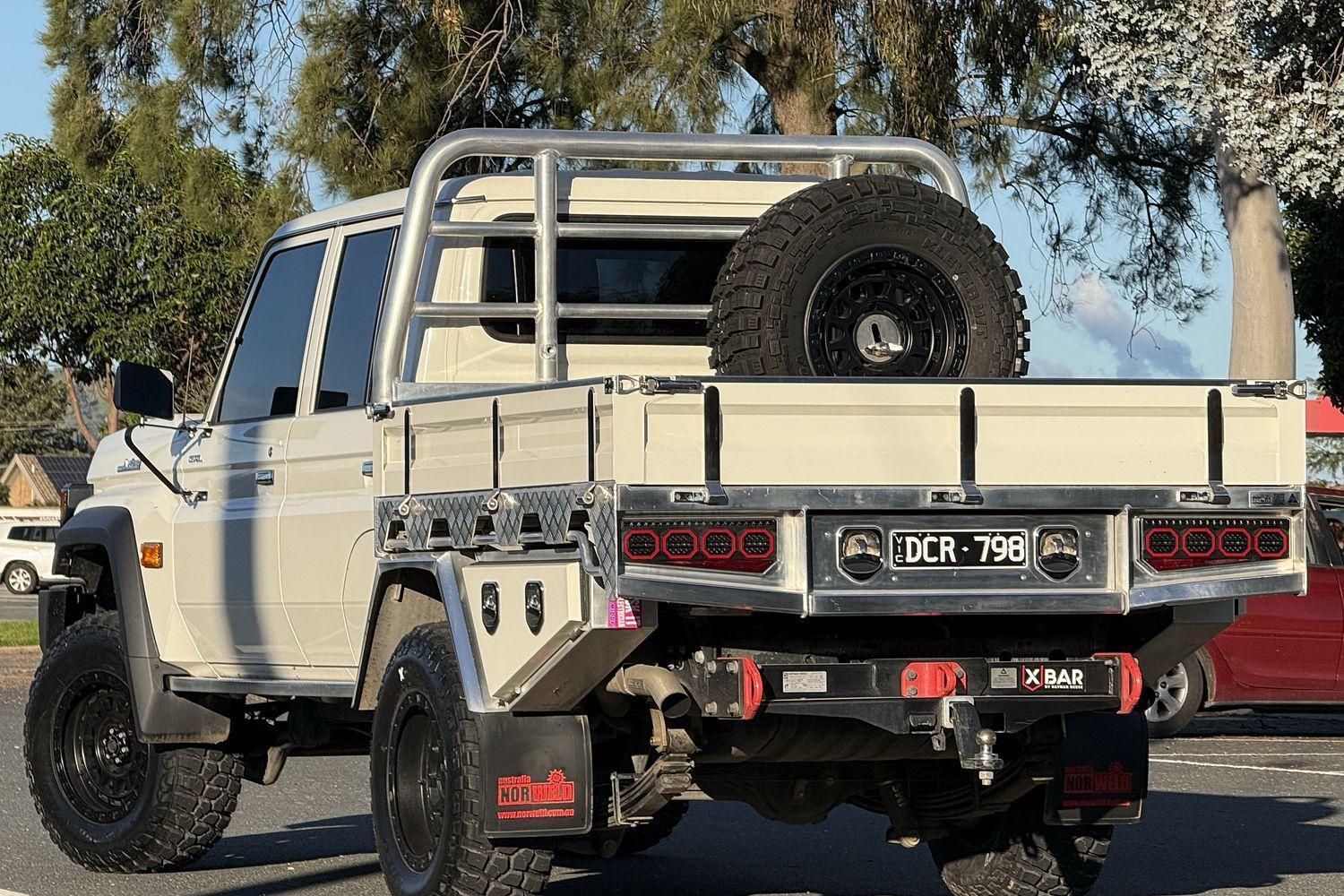 2024 Toyota Landcruiser GXL in White