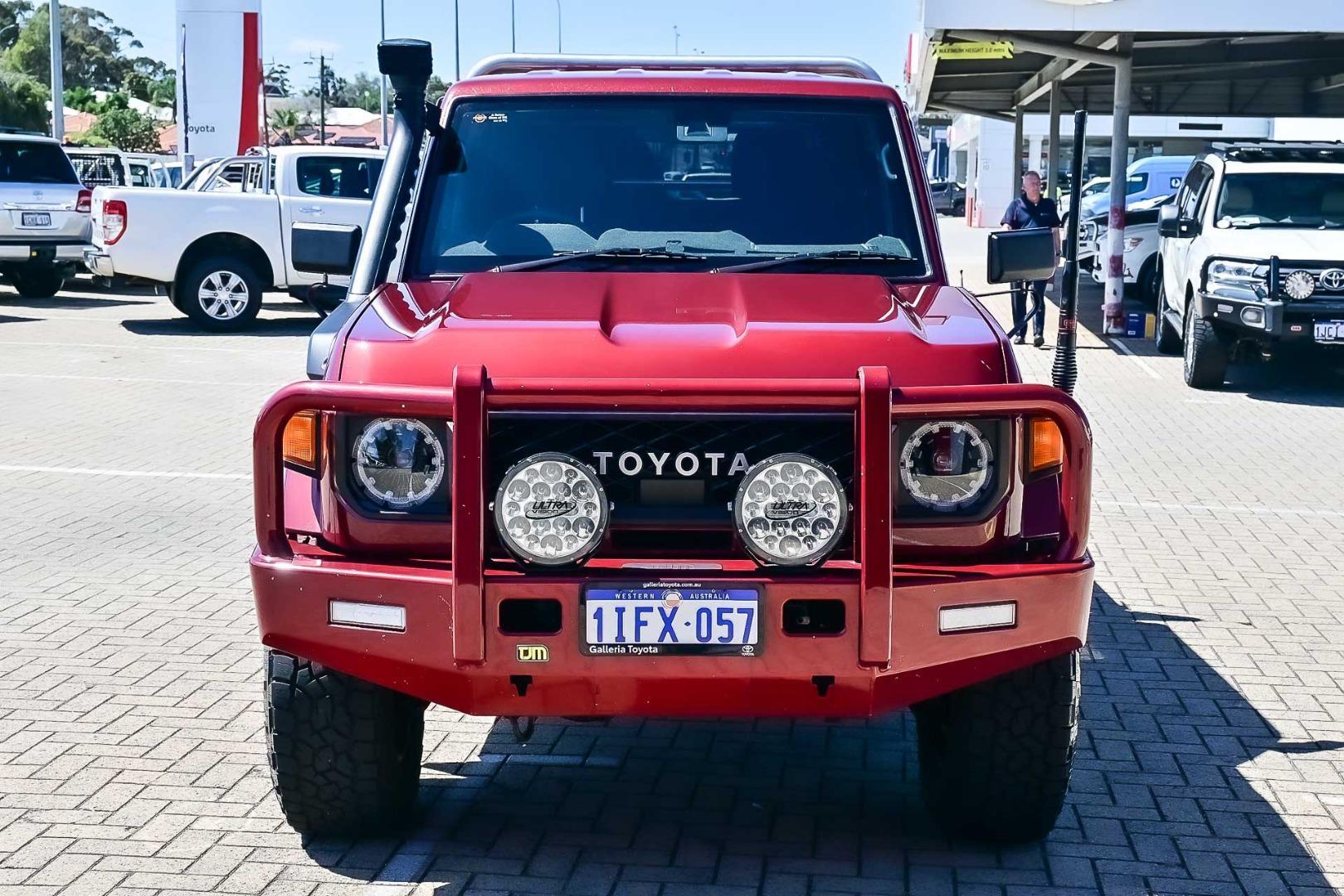 2024 Toyota Landcruiser GXL in Red