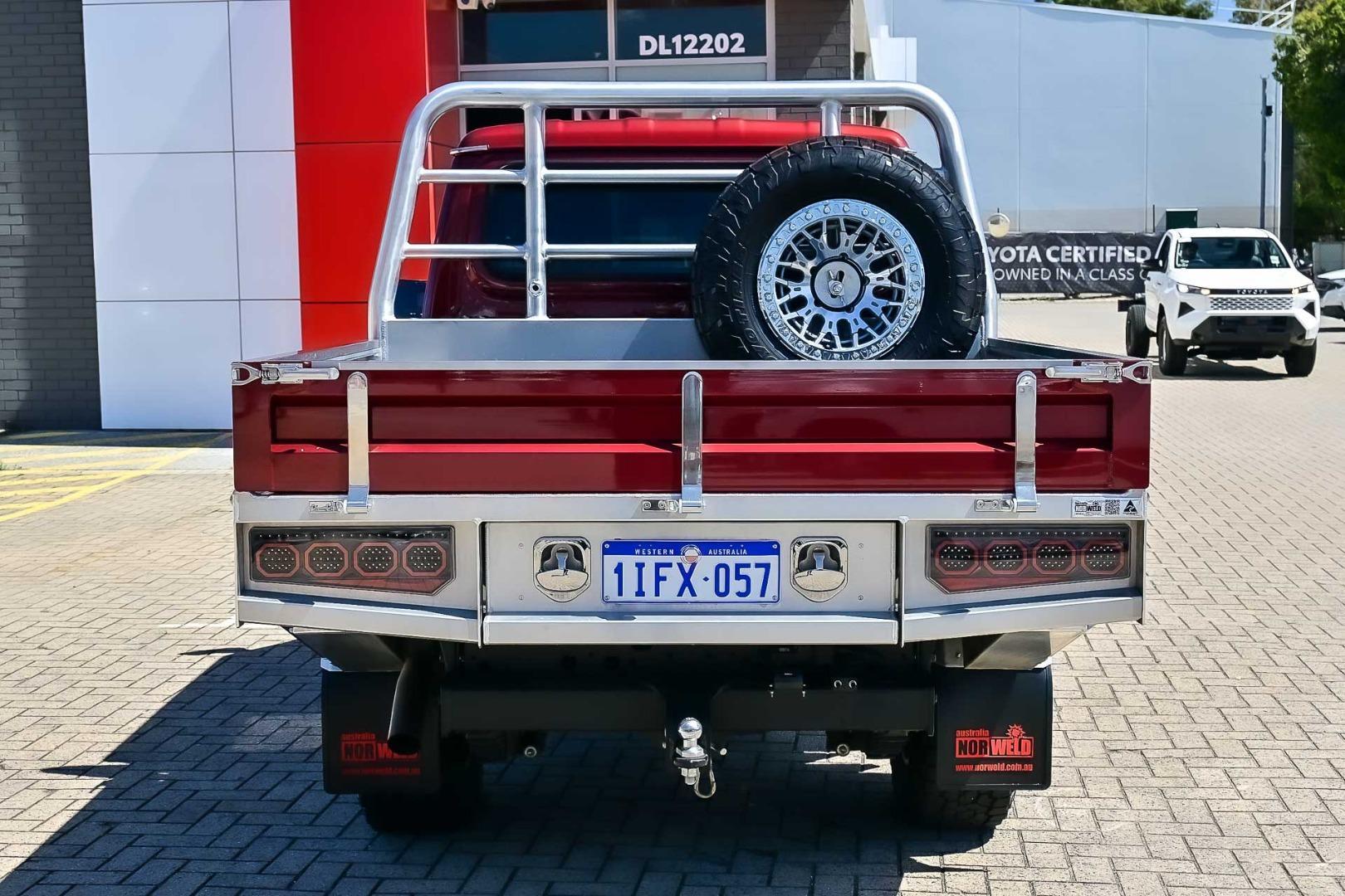 2024 Toyota Landcruiser GXL in Red