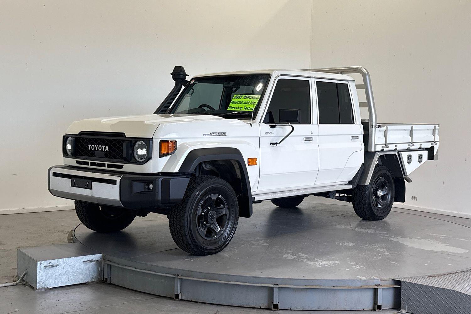 2024 Toyota Landcruiser 70 GXL in White