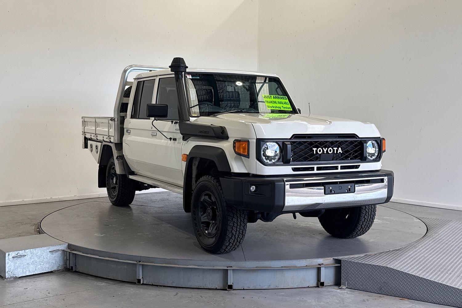 2024 Toyota Landcruiser 70 GXL in White