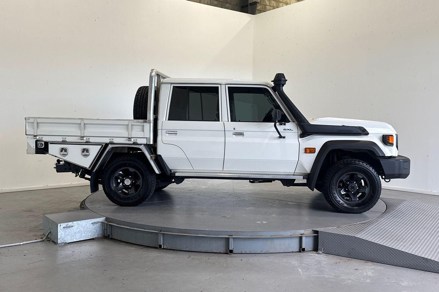 2024 Toyota Landcruiser 70 GXL in White