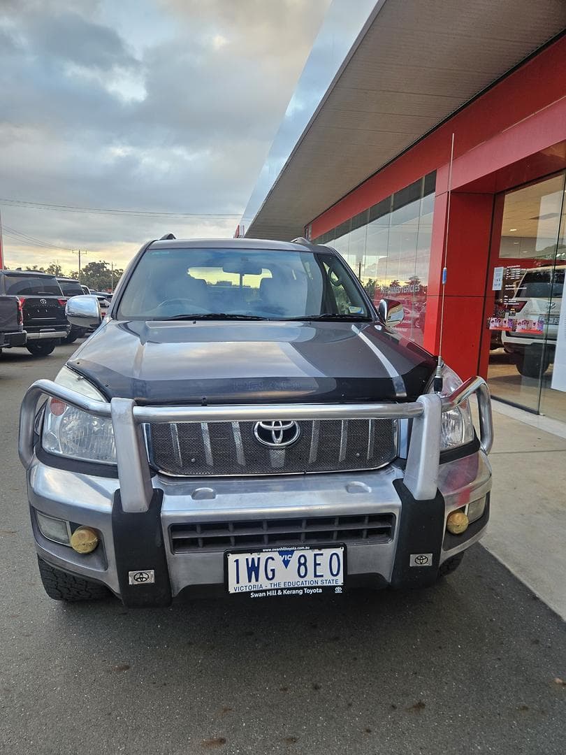 2007 Toyota Landcruiser Prado GXL in Silver