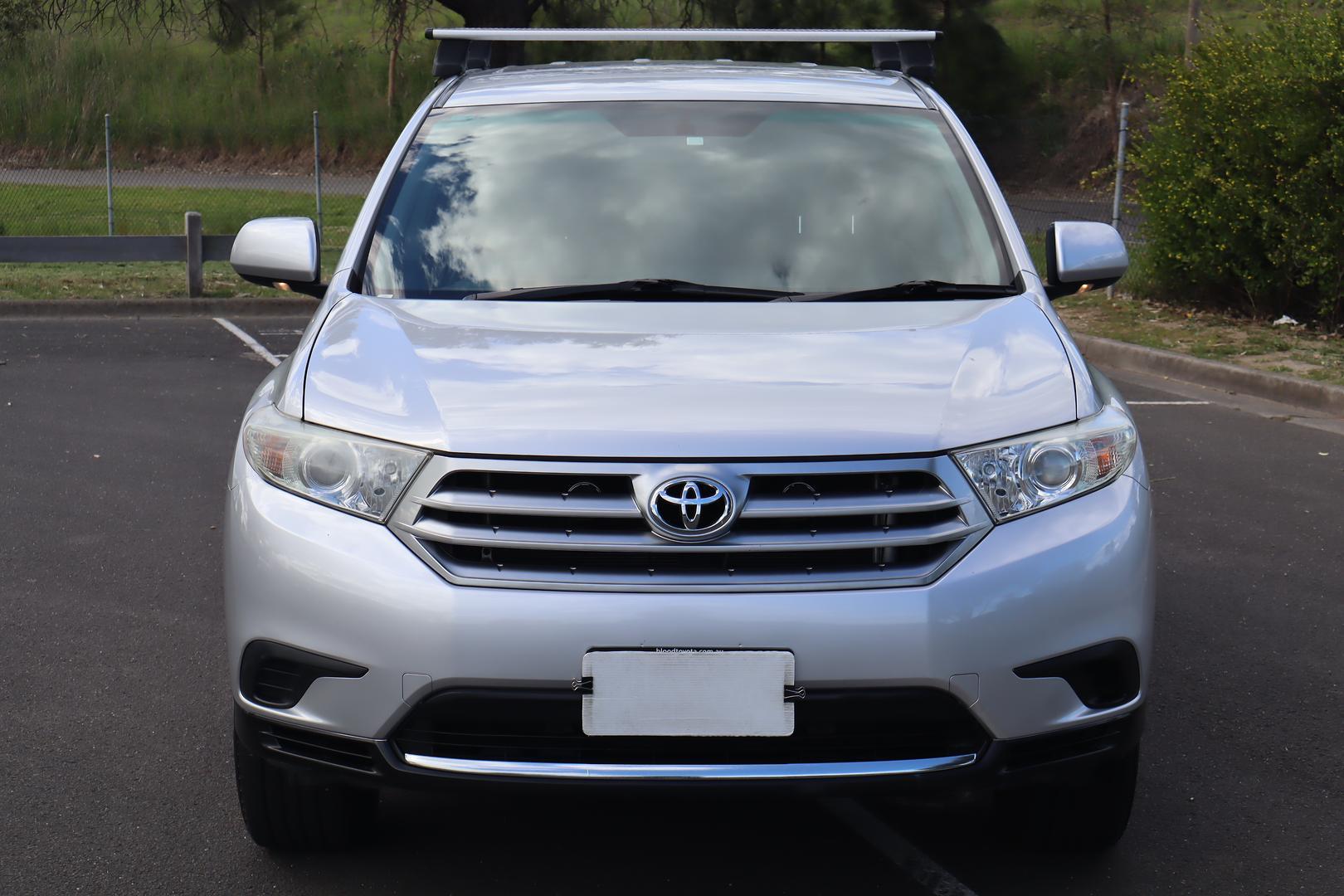 2012 Toyota Kluger 4x2 KX-R 7 Seat in Silver