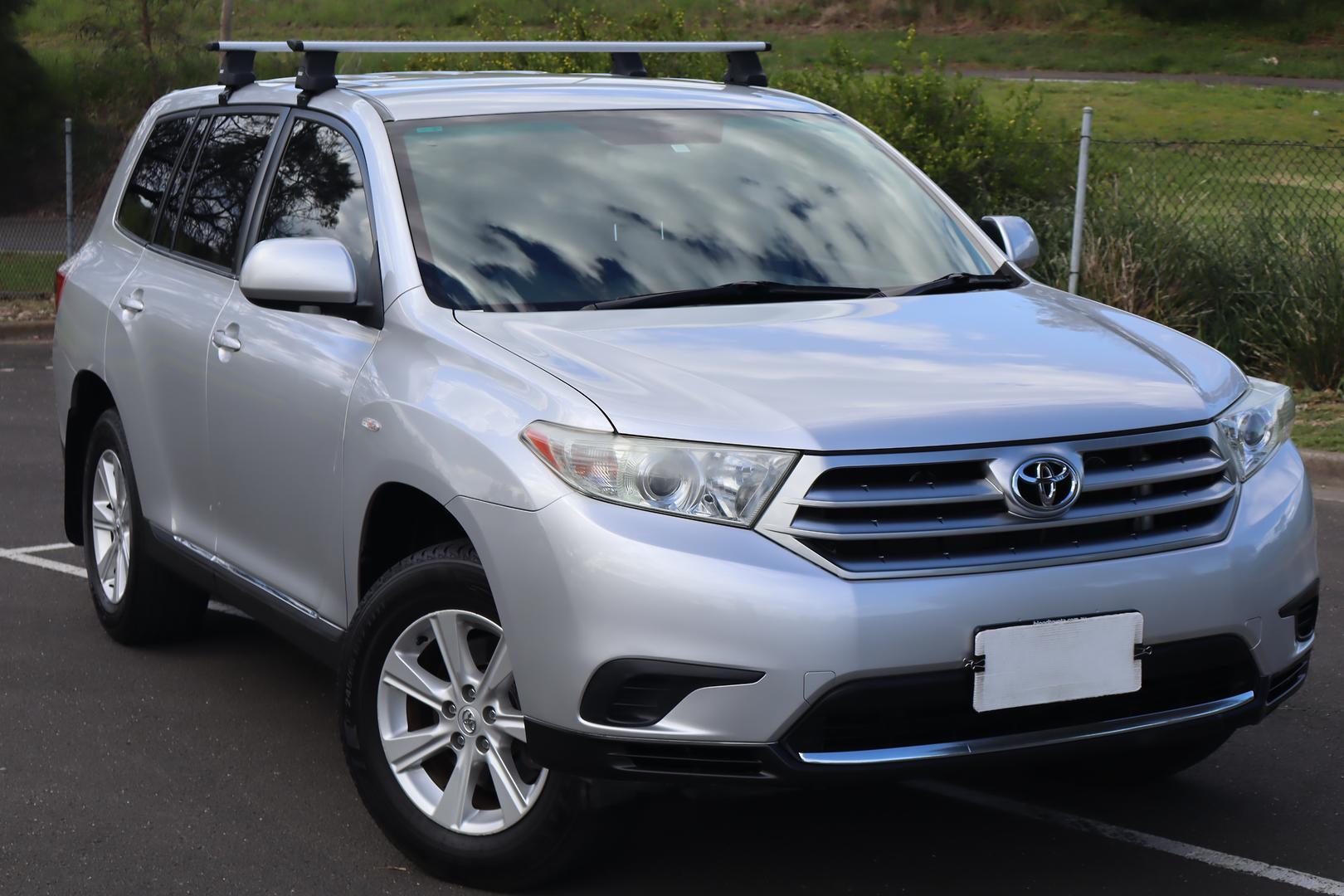 2012 Toyota Kluger 4x2 KX-R 7 Seat in Silver