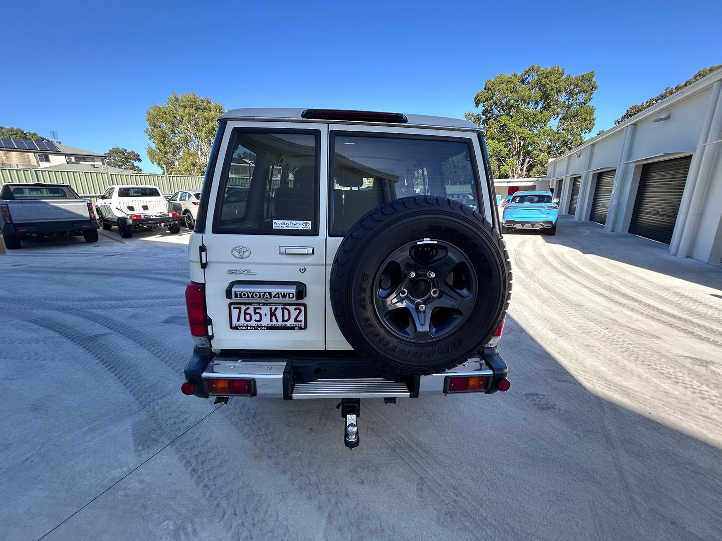 2024 Toyota Landcruiser GXL in White