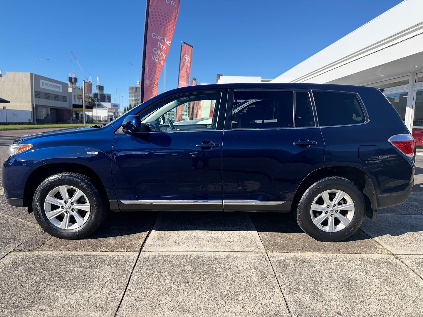 2013 Toyota Kluger AWD KX-R 7 Seat in Blue