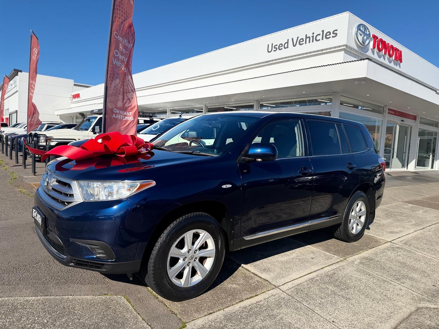 2013 Toyota Kluger AWD KX-R 7 Seat in Blue