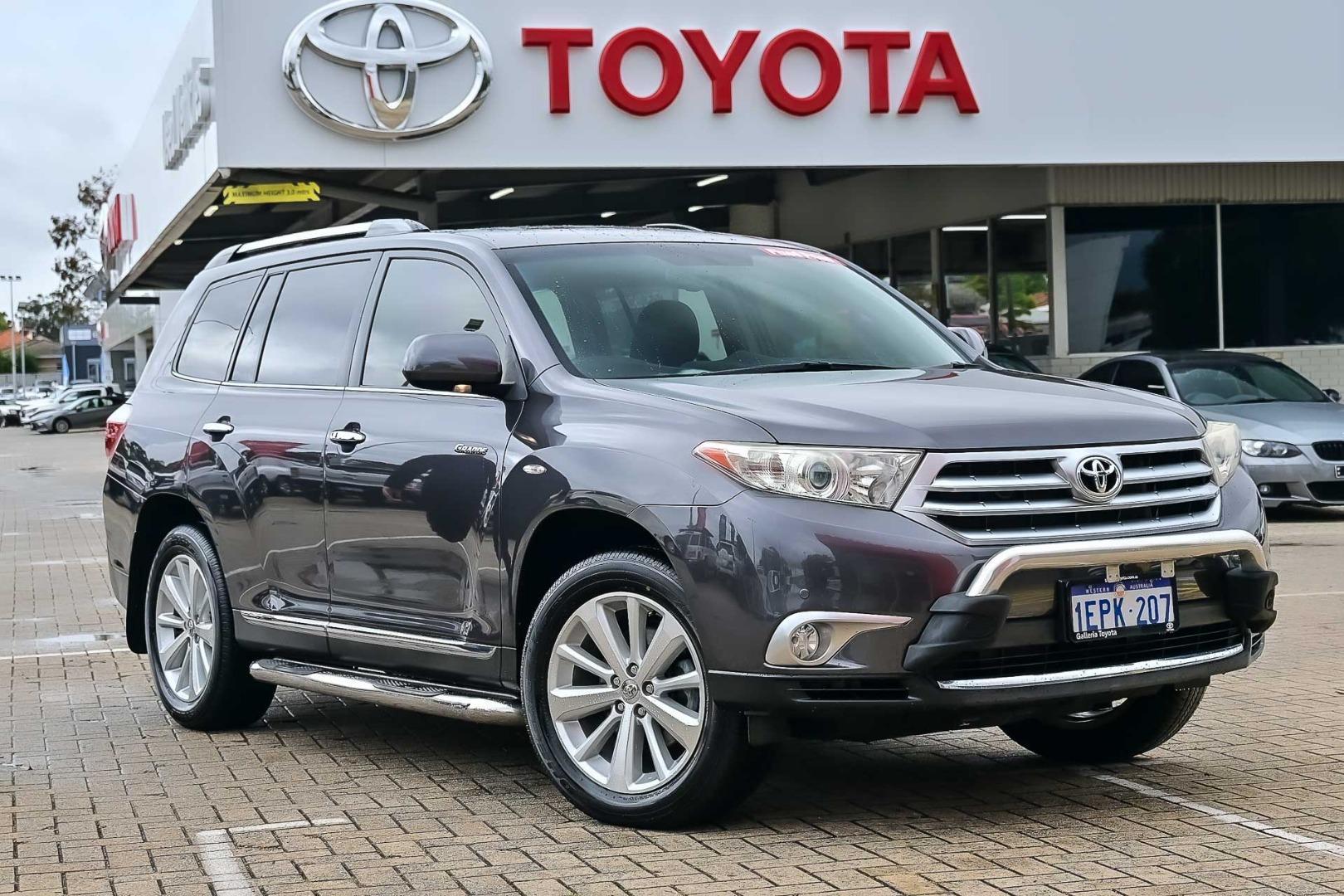 2012 Toyota Kluger AWD GRANDE in Silver