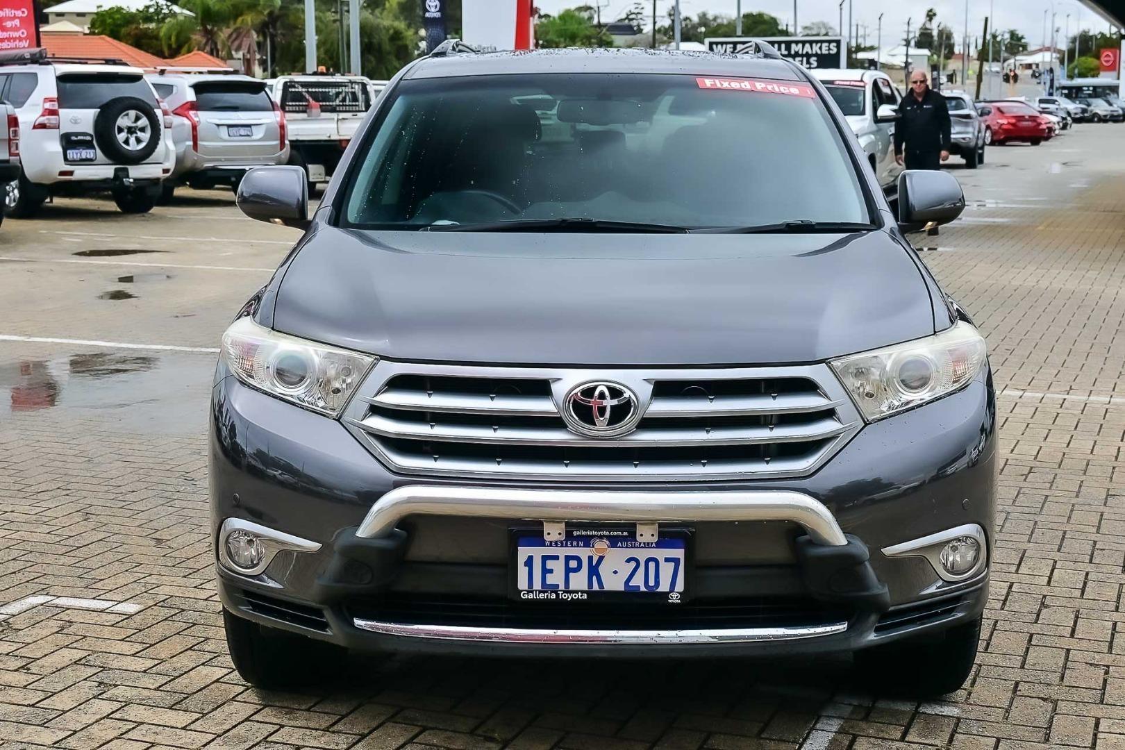 2012 Toyota Kluger AWD GRANDE in Silver