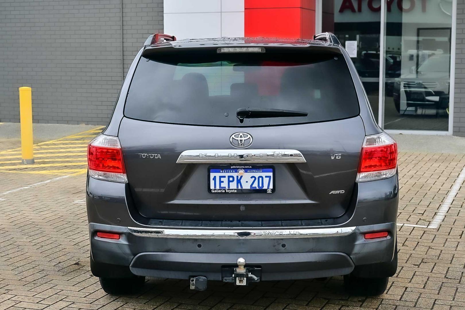 2012 Toyota Kluger AWD GRANDE in Silver