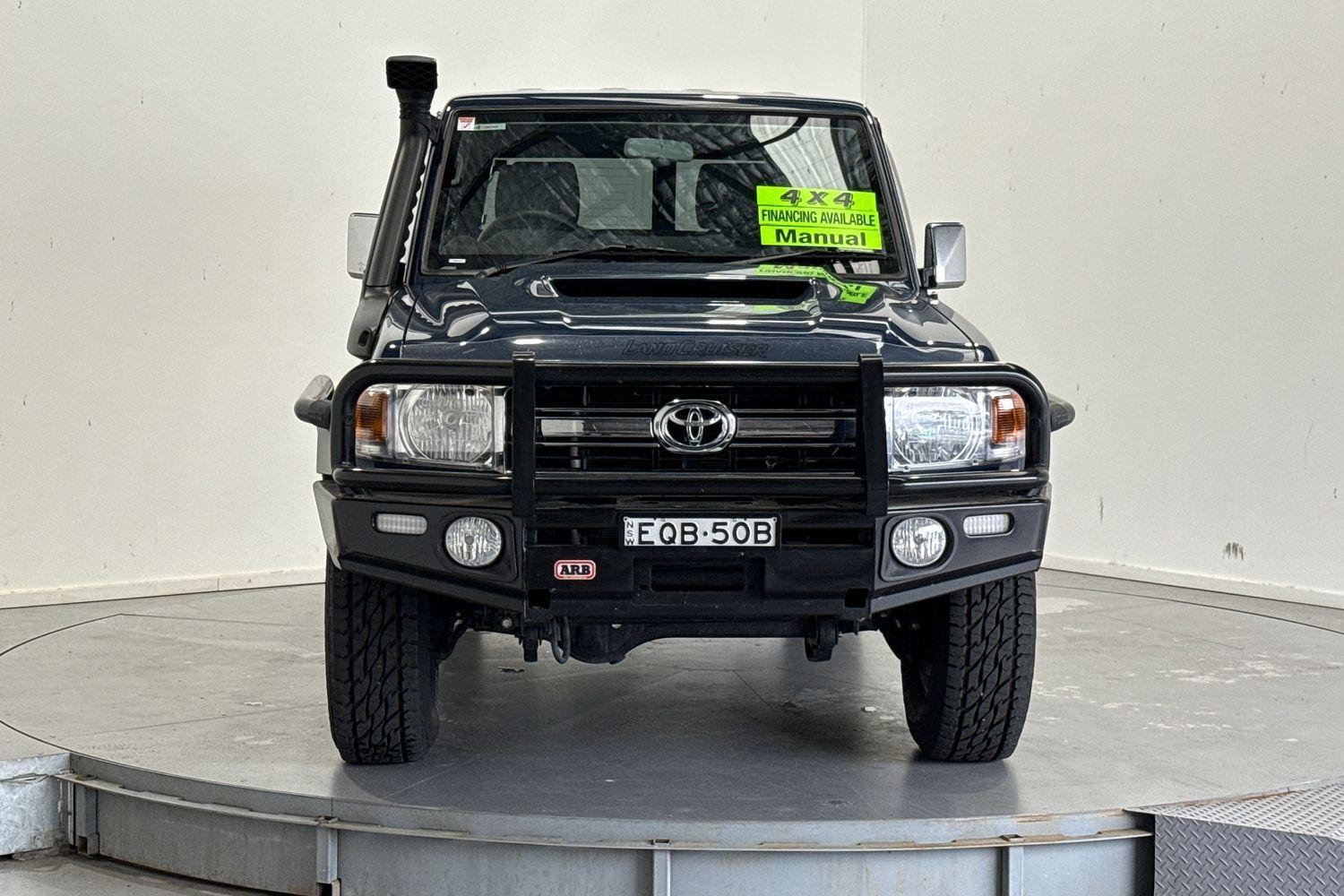 2022 Toyota Landcruiser GXL in Blue