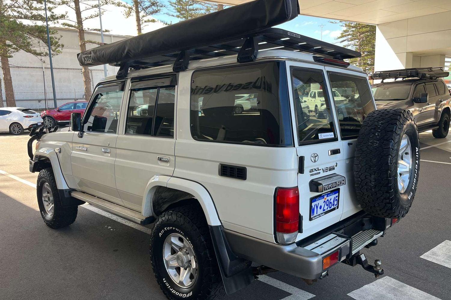 2019 Toyota Landcruiser GXL in White