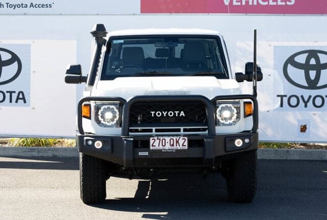 2024 Toyota Landcruiser GXL in White