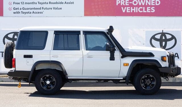 2024 Toyota Landcruiser GXL in White