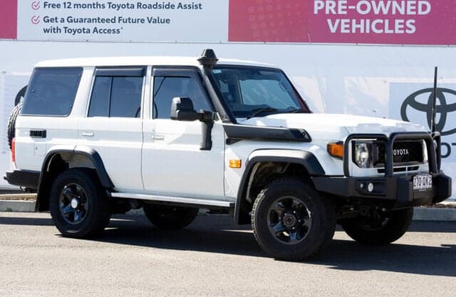 2024 Toyota Landcruiser GXL in White