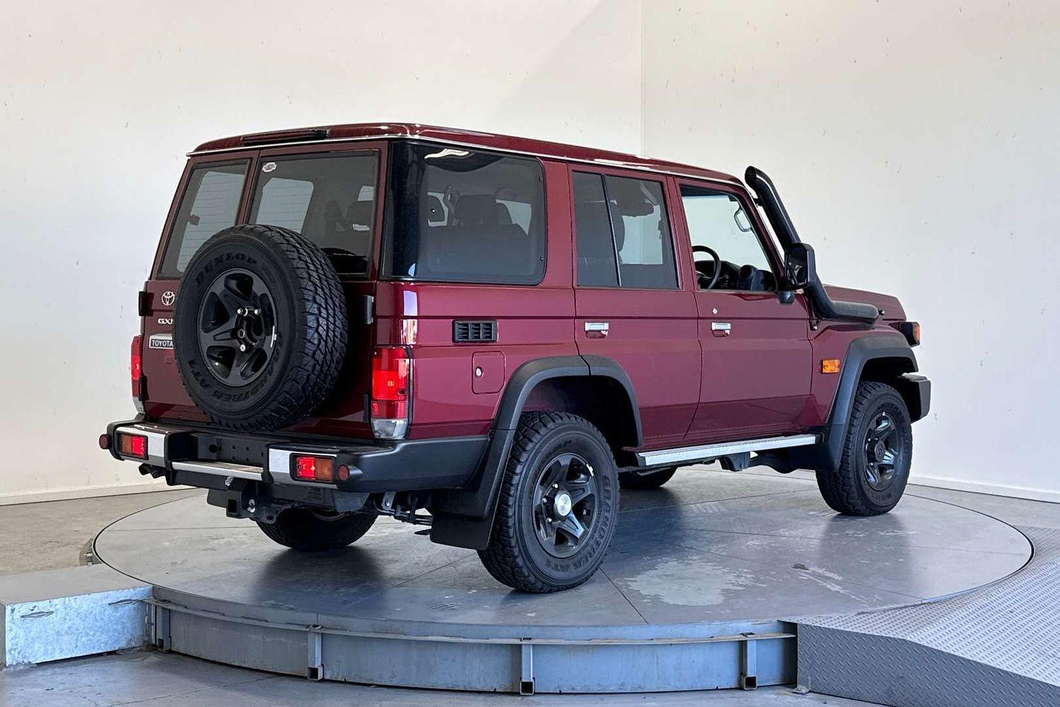 2024 Toyota Landcruiser GXL in Red