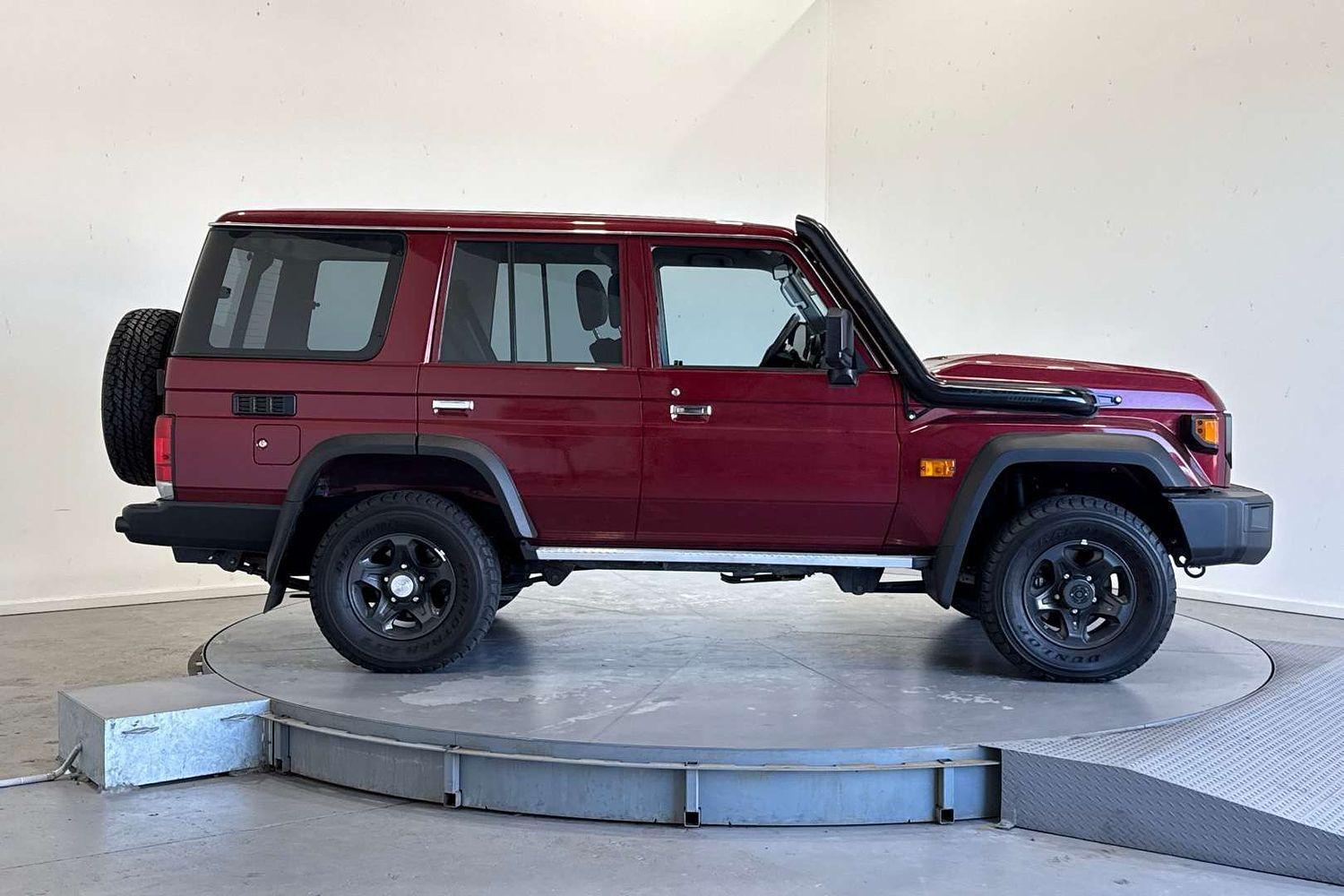 2024 Toyota Landcruiser GXL in Red